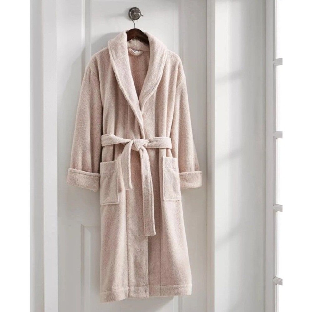 Hotel Collection Turkish Cotton Plush Robe Size: Small/Medium
